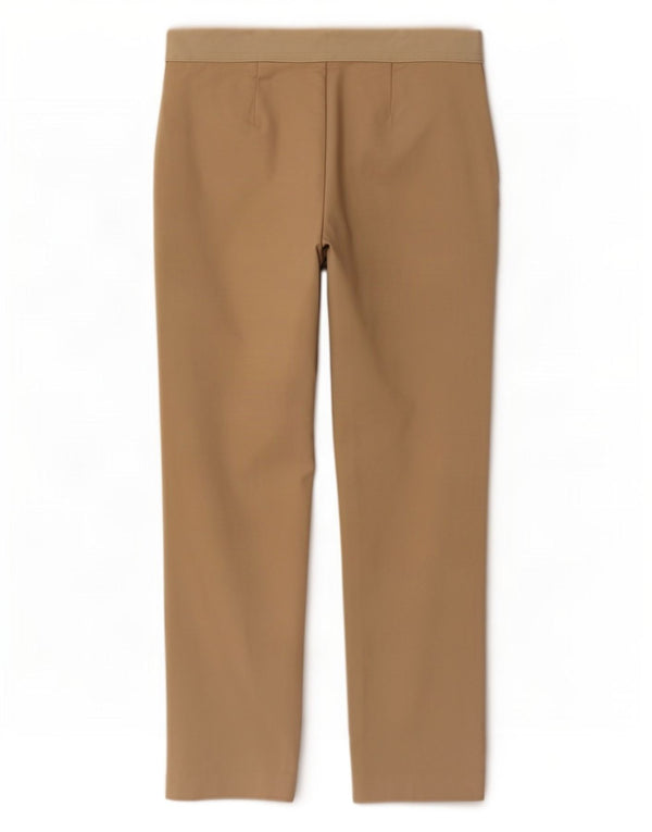 Pantaloni tăiați pentru femei Marks & Spencer UK 12 Medium W30 L23 Bej Bumbac