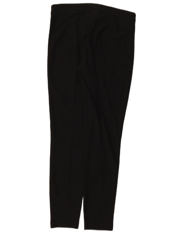 Benetton Pantaloni skinny casual pentru femei UK 12 Medium W32 L30 Poliester negru