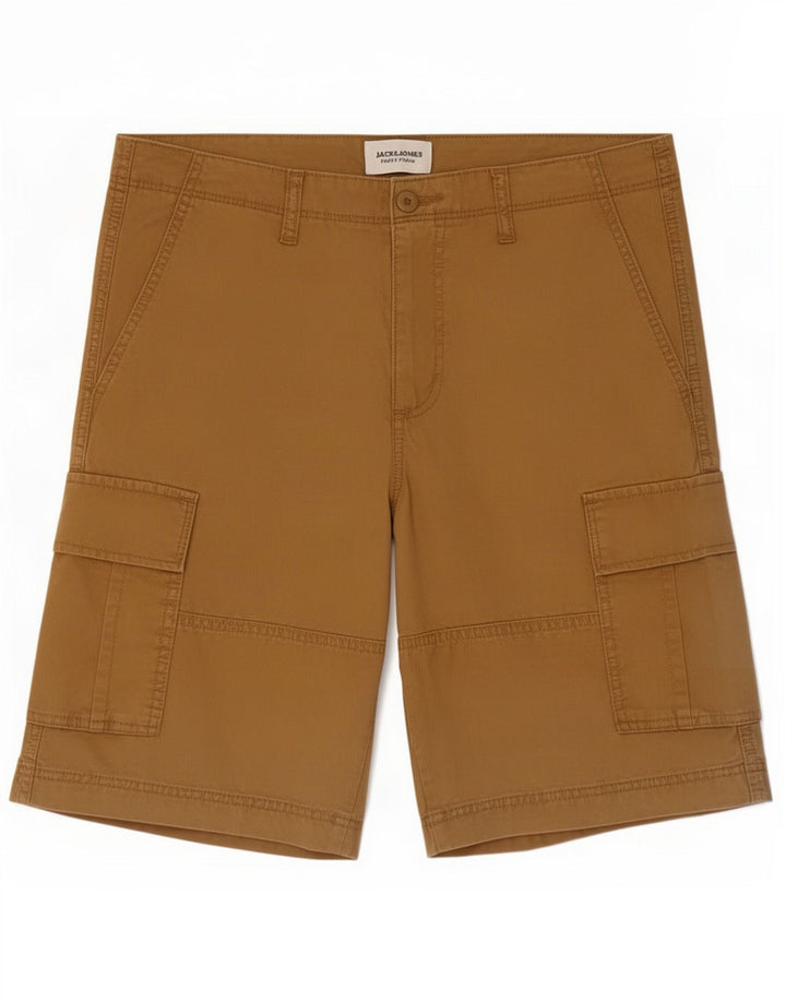 Pantaloni scurți cargo Jack & Jones pentru bărbați, medii W32, bej