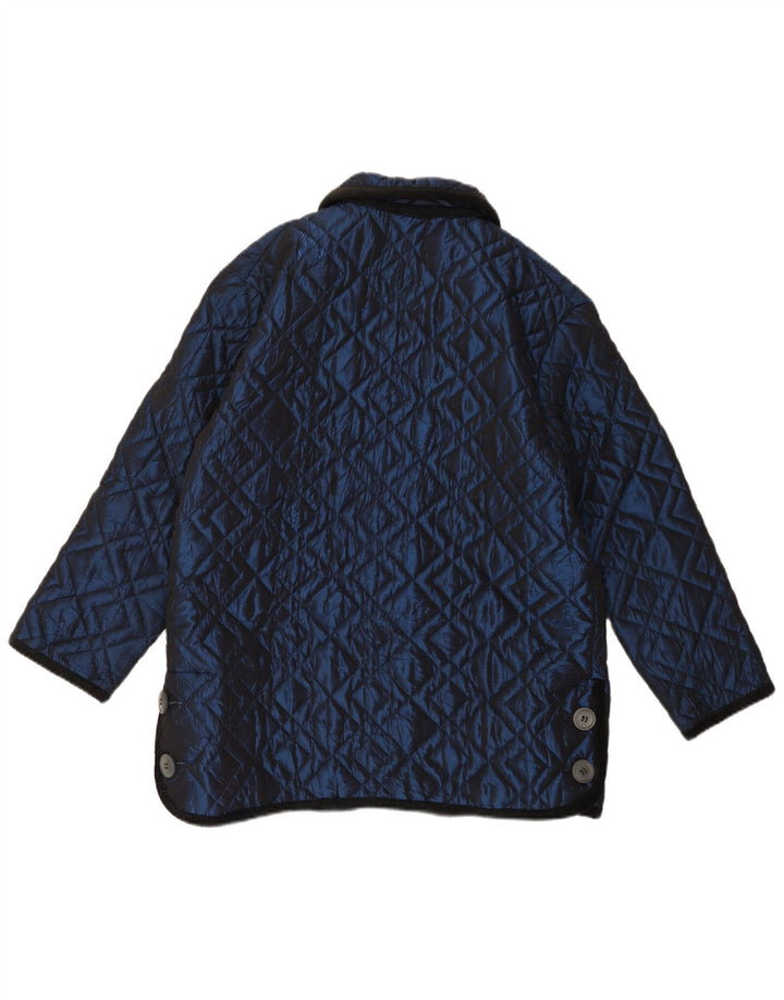 Giulia Galanti Jachetă matlasată pentru femei UK 12 Medium Bleumarin