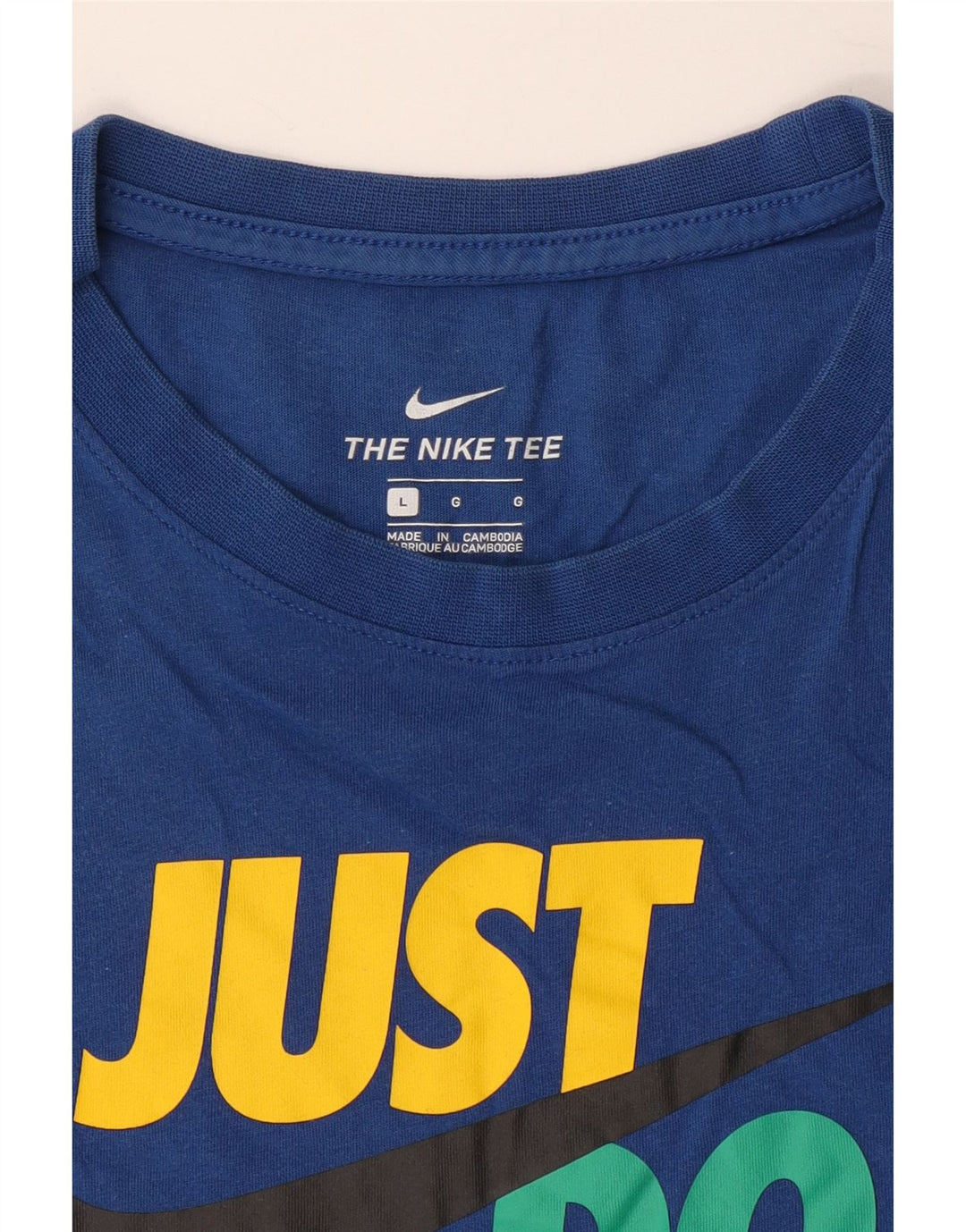 Tricou grafic pentru bărbați NIKE Top mare albastru
