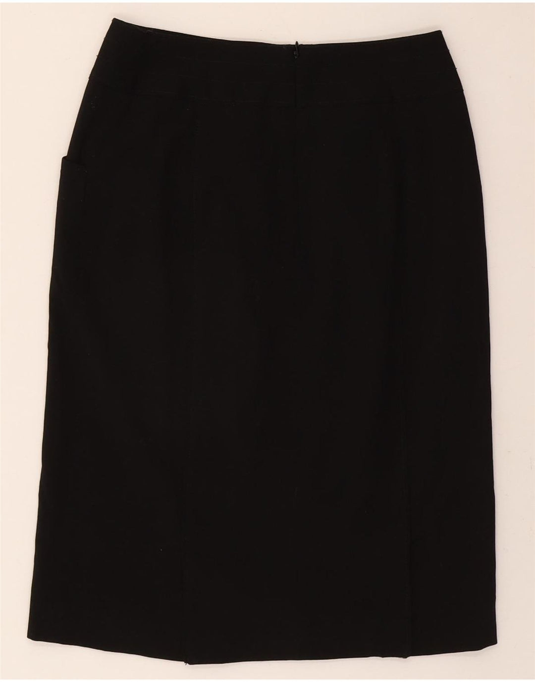 MOSSIMO Womens Stretch Straight Skirt US 4 Small W26 Black Polyester Vintage Mossimo and Second-Hand Mossimo from Messina Hembry 