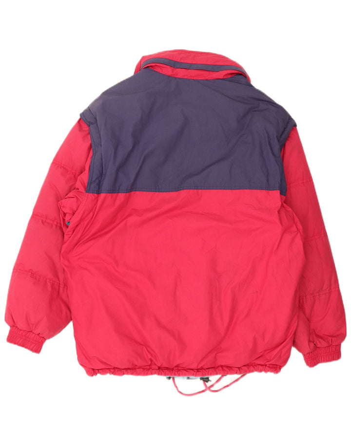 Jachetă de schi Diadora pentru bărbați UK 38 Medium Pink Colorblock Poliester