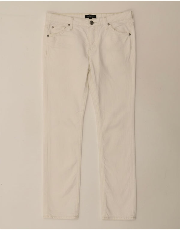 Blugi skinny Lee Lynn pentru femei W30 L33 bumbac alb