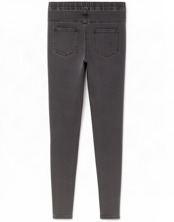 Marks & Spencer Jegging Jeans pentru femei UK 12 Medium W28 L27 Gri Bumbac