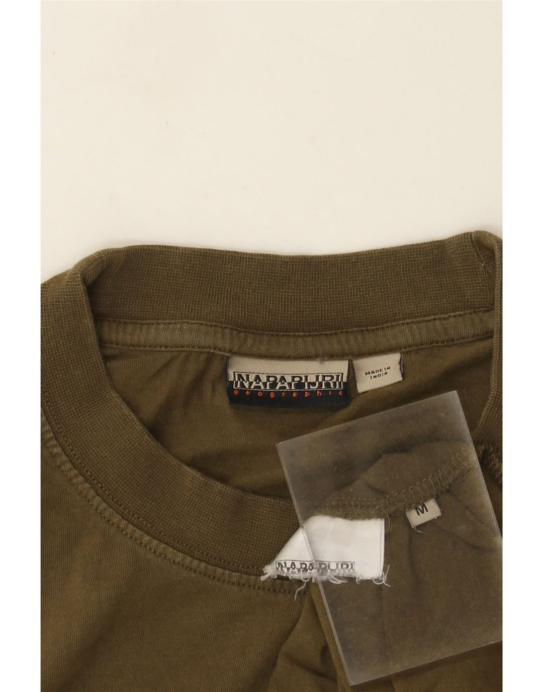 Tricou grafic pentru bărbați Napapijri Top Medium Kaki