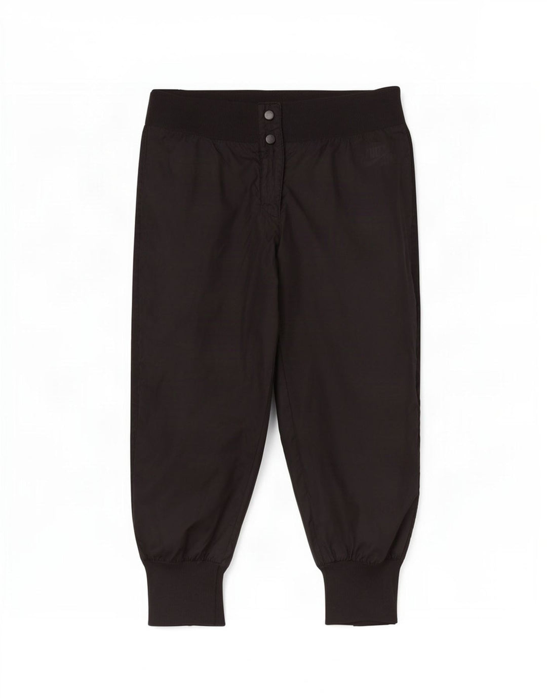 Pantaloni Capri Nike pentru femei UK 8 Small W30 L20 Nylon negru