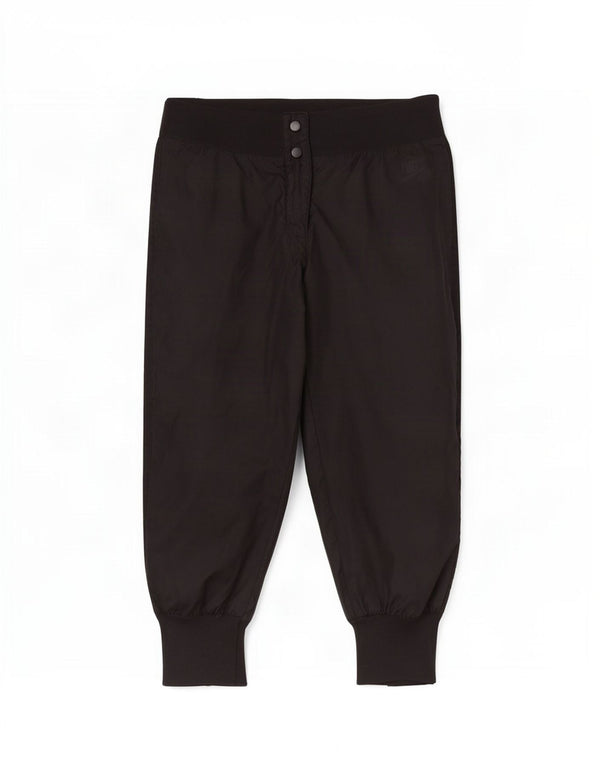 Pantaloni Capri Nike pentru femei UK 8 Small W30 L20 Nylon negru