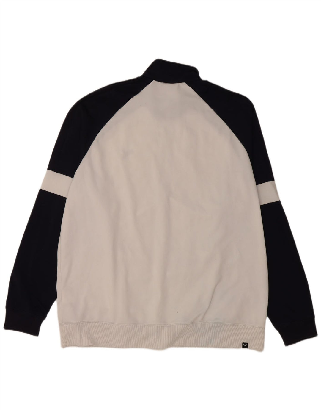 Jachetă de trening PUMA pentru bărbați, 2XL, poliester color block, albastru bleumarin