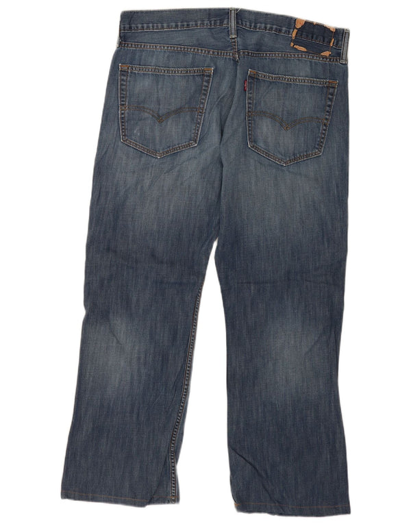 Blugi largi pentru bărbați Levi's W36 L30 bumbac albastru