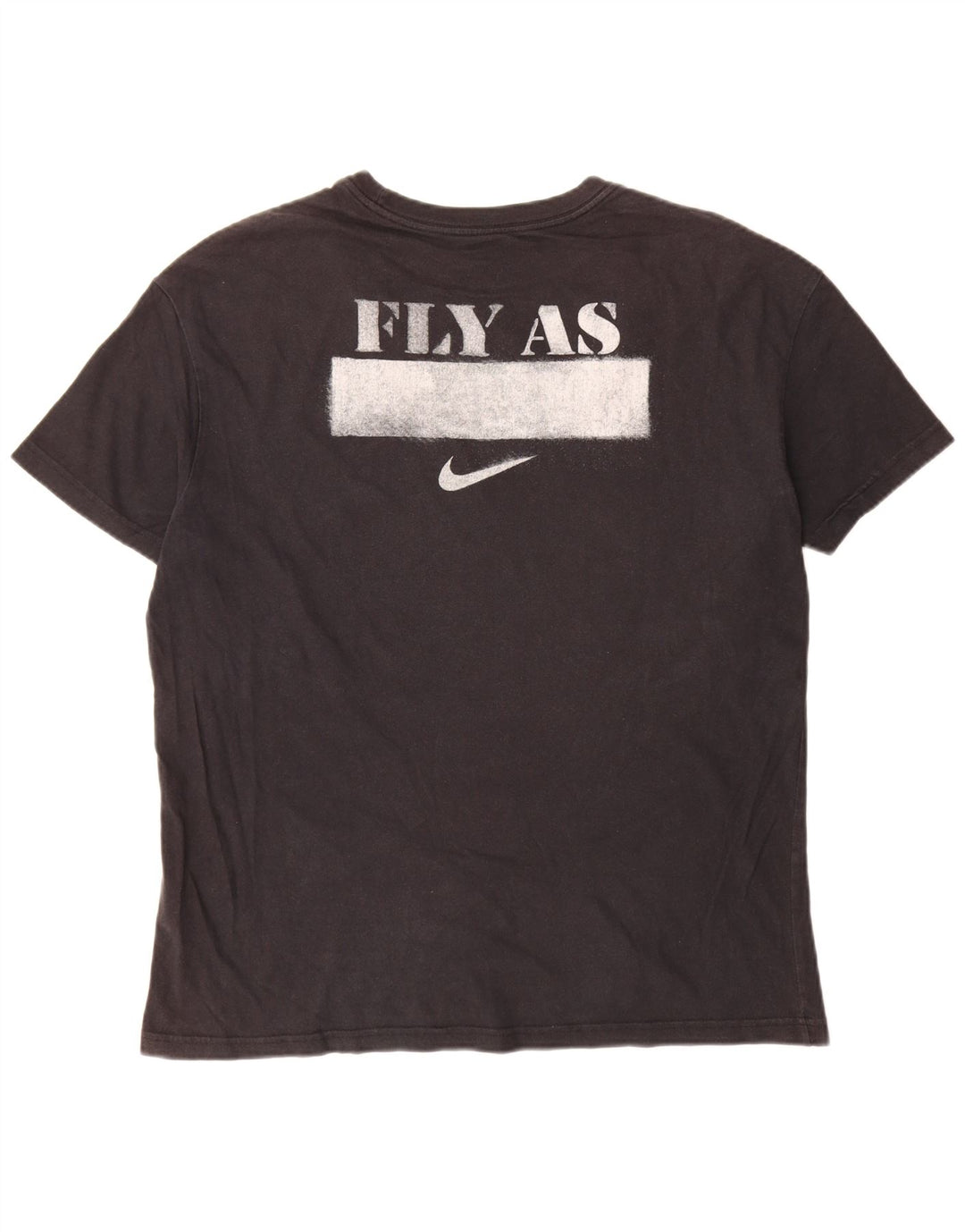 Tricou grafic Nike pentru bărbați Top mare din bumbac negru