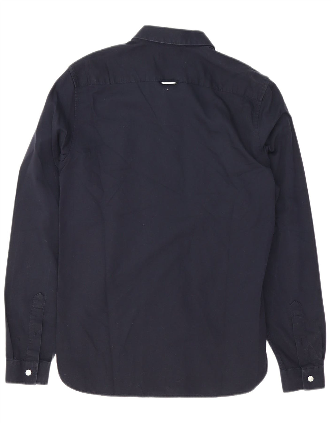 Cămașă pentru bărbați Fred Perry mică, albastru bleumarin, bumbac