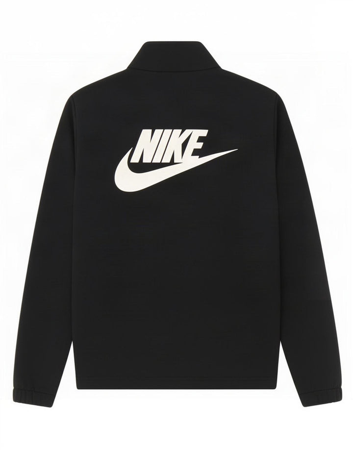 Jachetă de top pentru trening Nike pentru băieți grafic 10-11 ani Poliester mediu negru