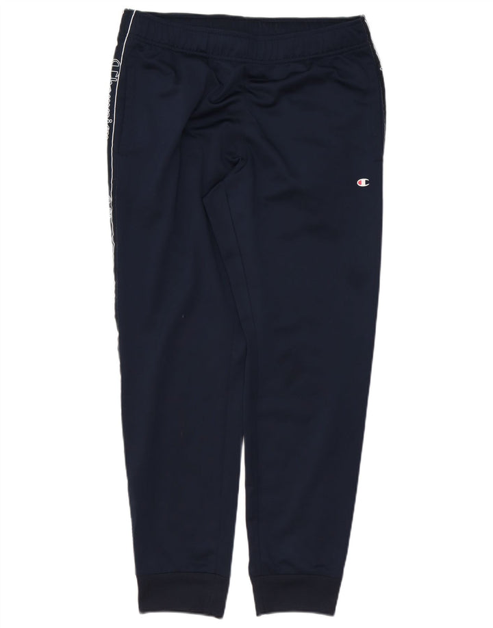 Pantaloni de trening grafic pentru bărbați Champion Pantaloni de jogging Medium Bleumarin