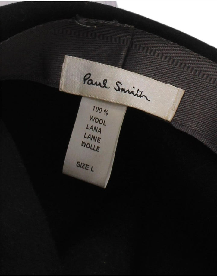 Pălărie Fedora pentru bărbați Paul Smith, mare, neagră, clasică