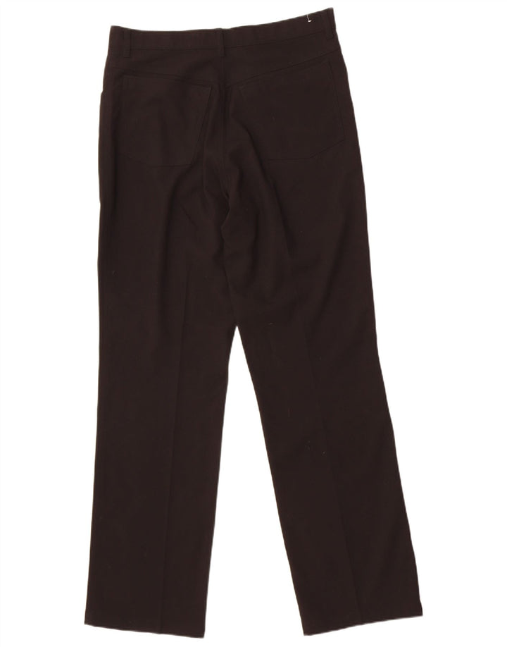 Pantaloni drepți pentru bărbați St. Bernard L32 L31 Poliester negru