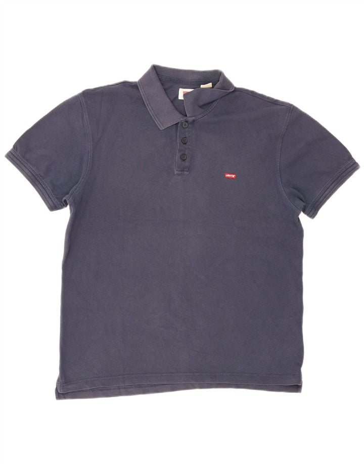 Cămașă polo Levi's pentru bărbați, mare, bleumarin, bumbac