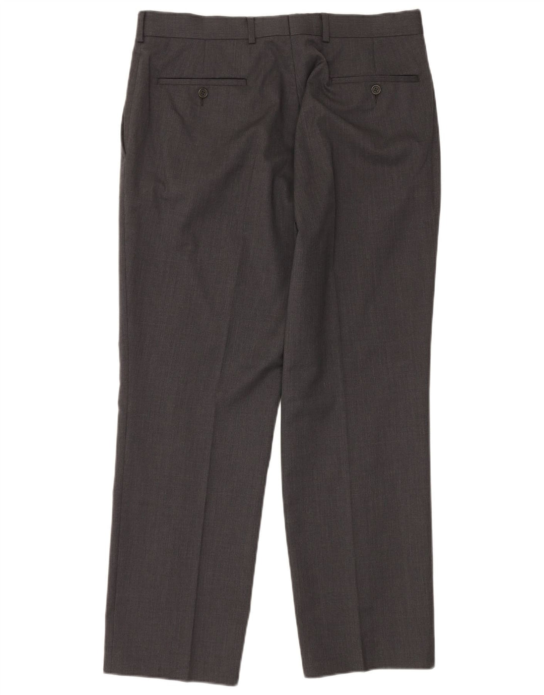 Costum pentru bărbați Ted Baker, elastic, 2 nasturi, 2 piese UK 42 XL W36 L30 Lână gri