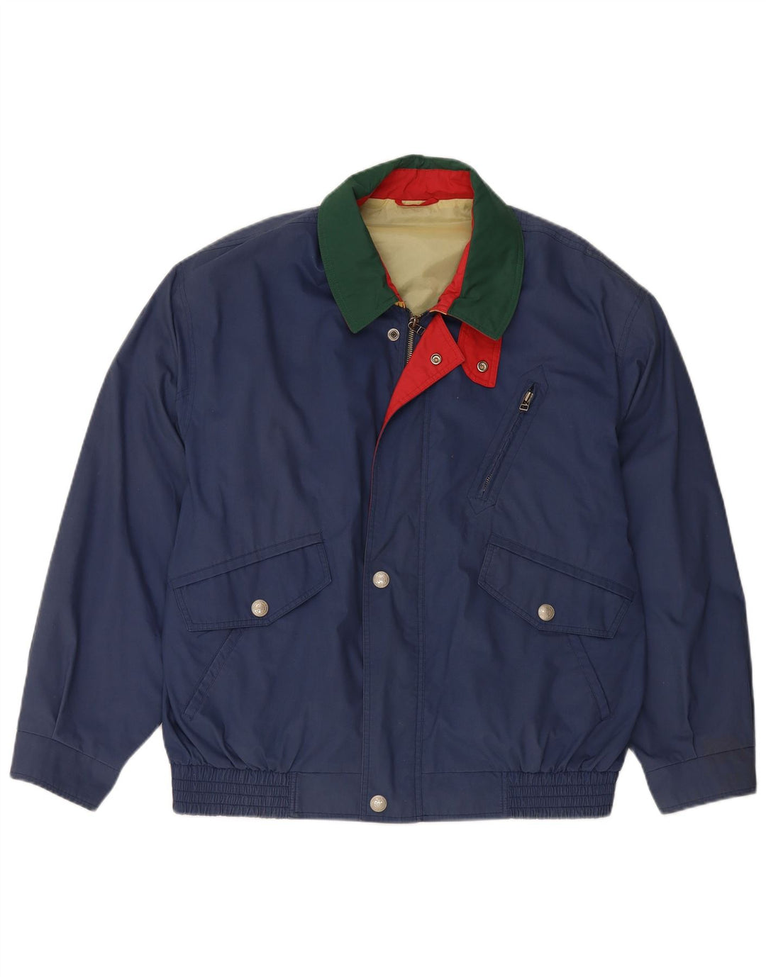 Jachetă bomber pentru bărbați JUPITER IT 54 2XL poliester albastru