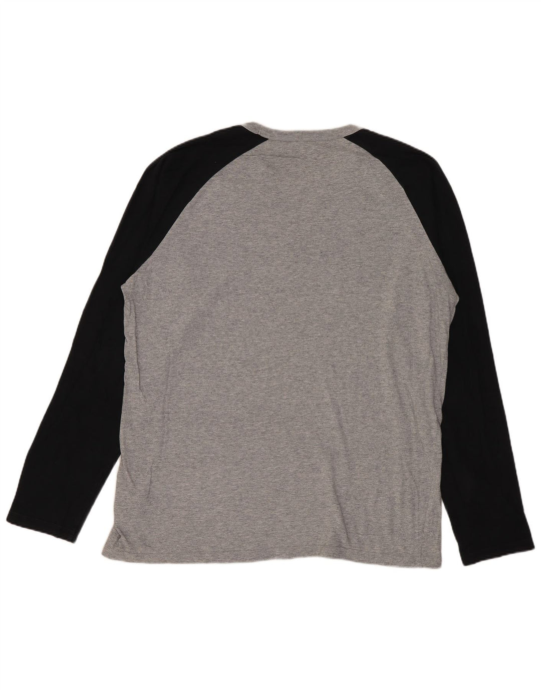 Top pentru bărbați Carhartt cu mânecă lungă, mare, gri, color block, bumbac