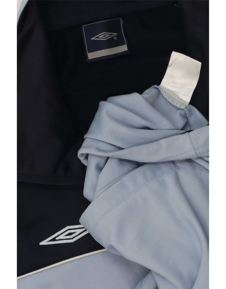 Jachetă de trening Umbro pentru bărbați, mare, albastru, din poliester