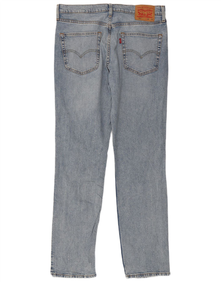 Blugi Levi's 511 Slim pentru bărbați W36 L34 Bumbac albastru