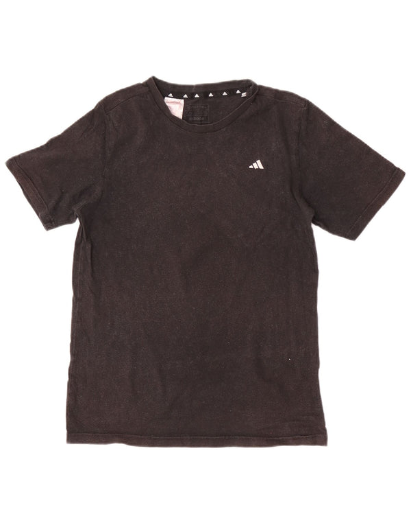 Adidas Boys T-Shirt Top 13-14 Years Black