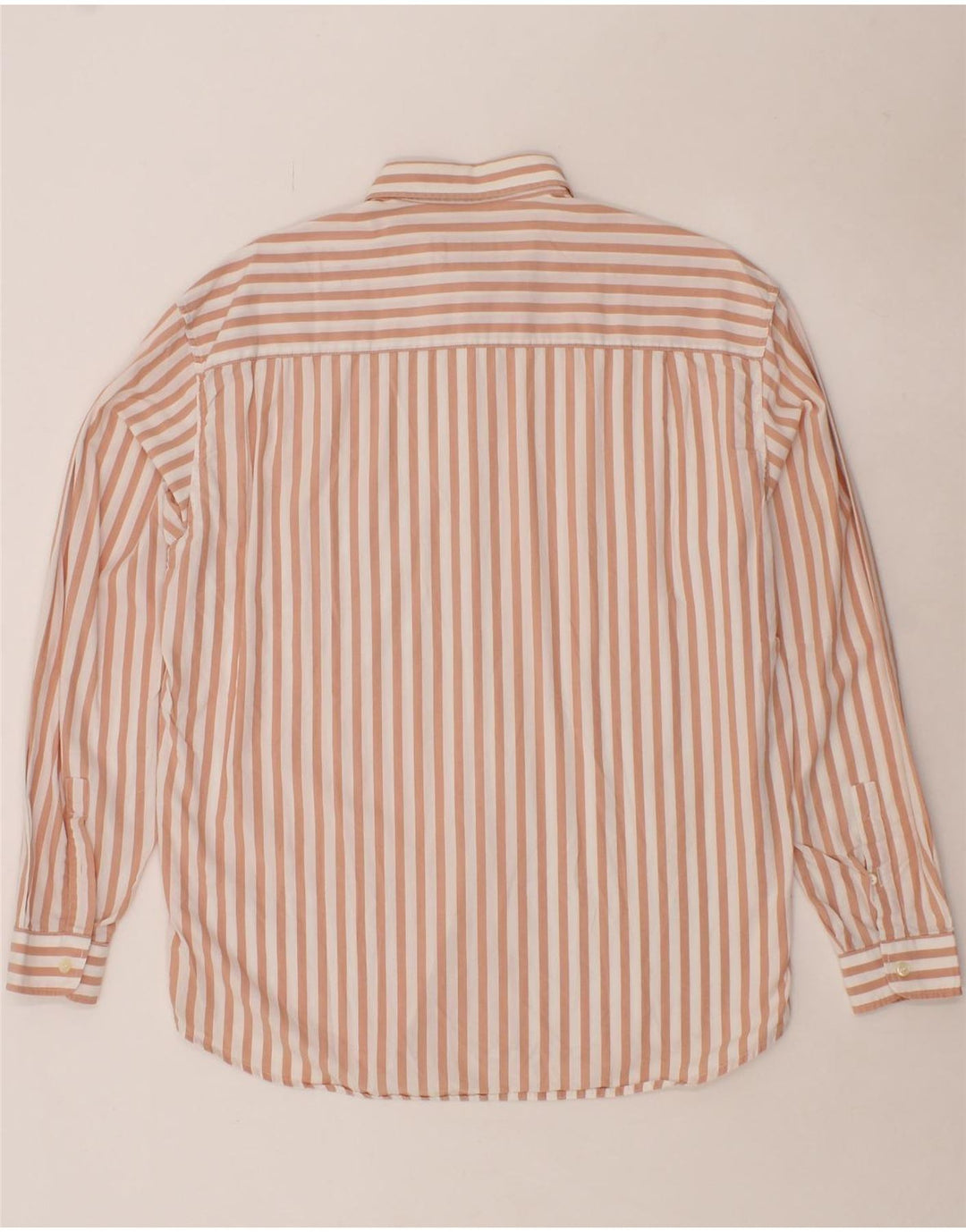 WAMPUM Mens Shirt Medium Pink Striped Vintage Wampum and Second-Hand Wampum from Messina Hembry 