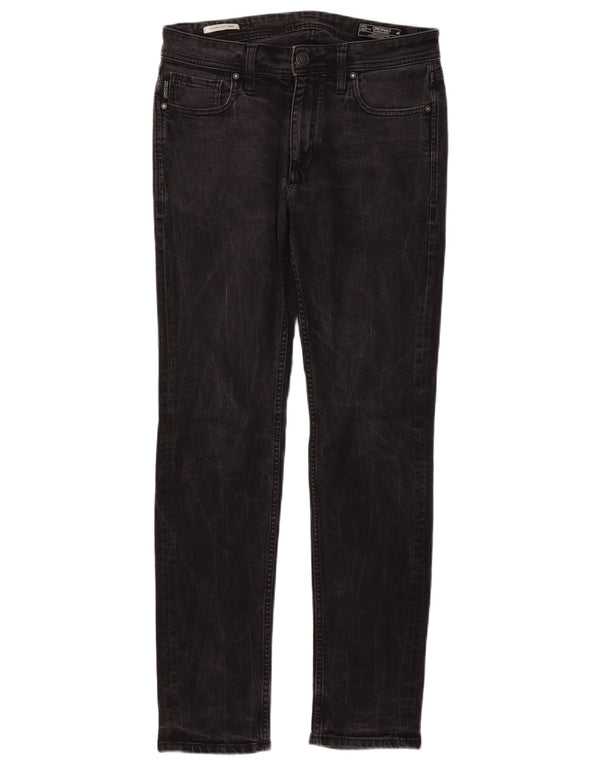 Jack & Jones Ben Skinny Jeans pentru bărbați W32 L30 bumbac negru
