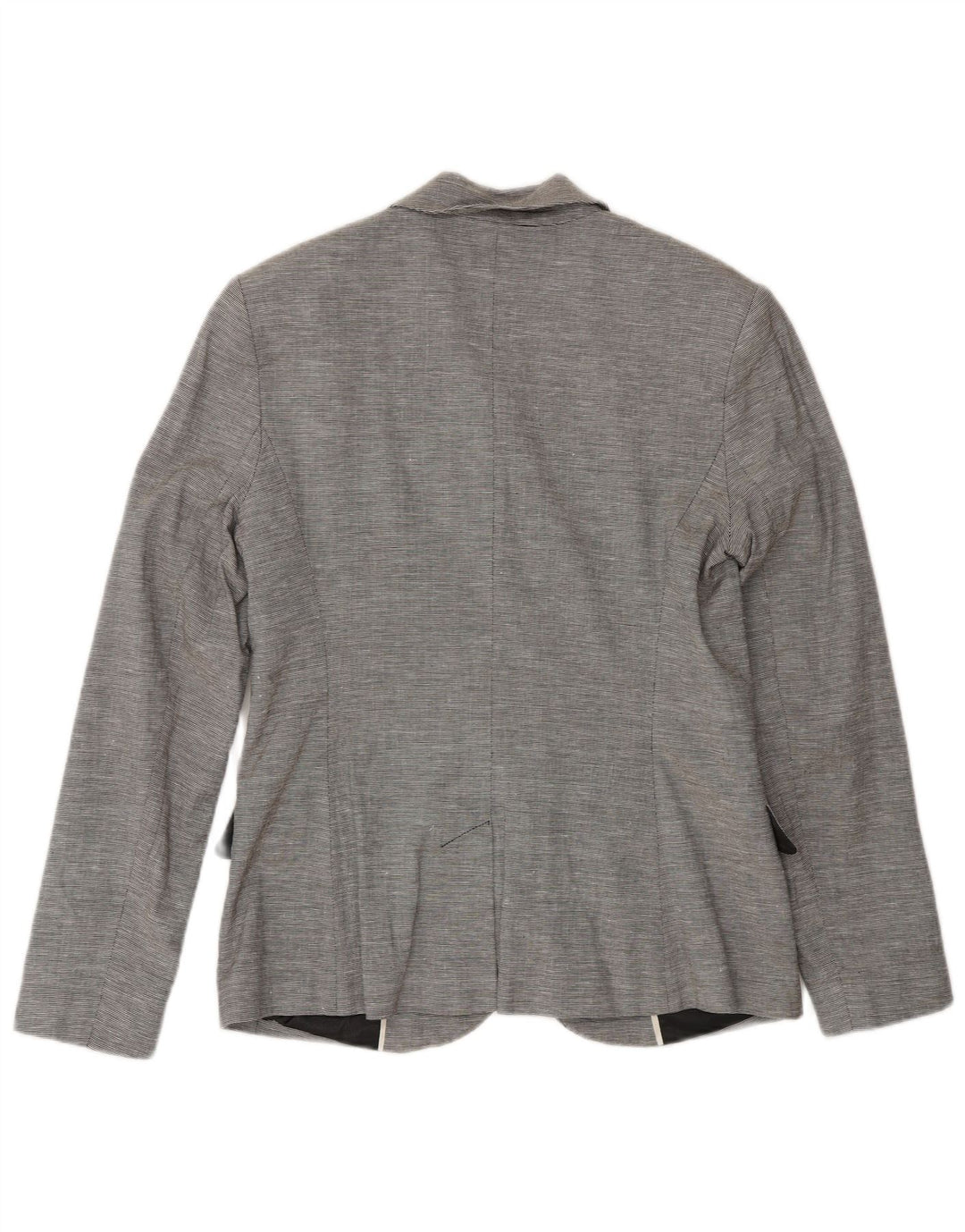 Sacou blazer pentru femei French Connection, cu 2 nasturi, UK 12, gri mediu, cu dungi