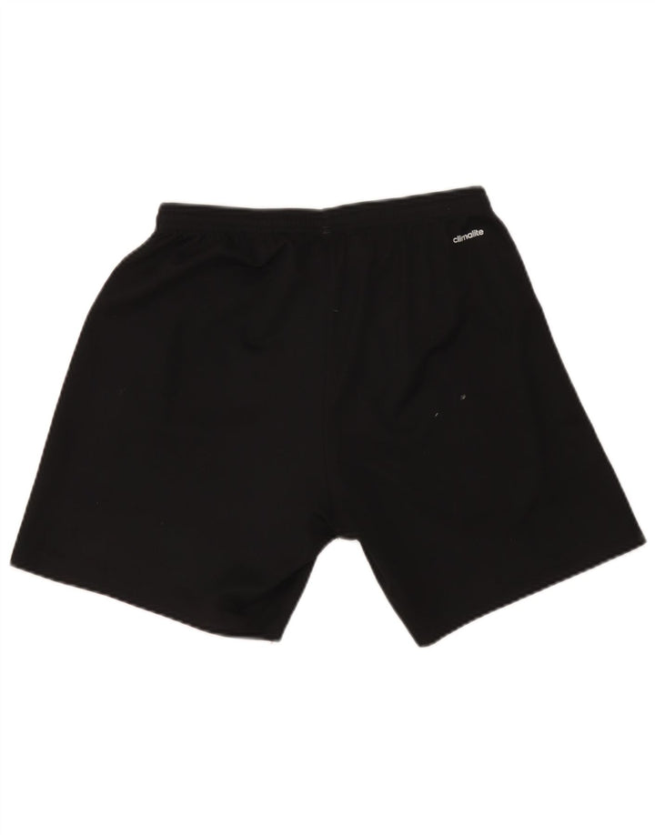 Pantaloni scurți sport pentru bărbați Adidas Climalite, poliester mediu negru