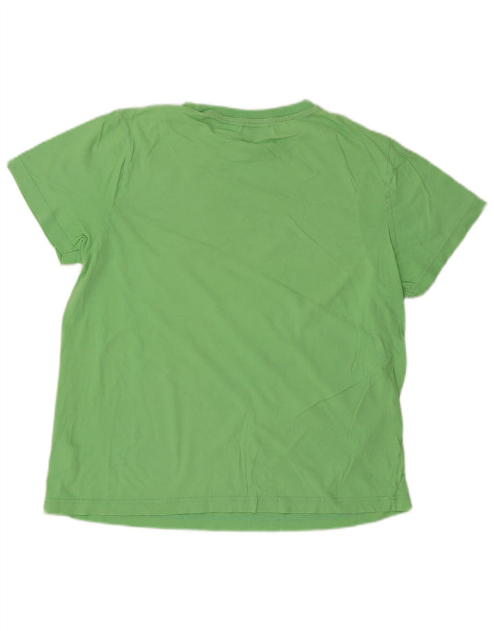 Tricou grafic pentru bărbați Kappa Top mare din bumbac verde