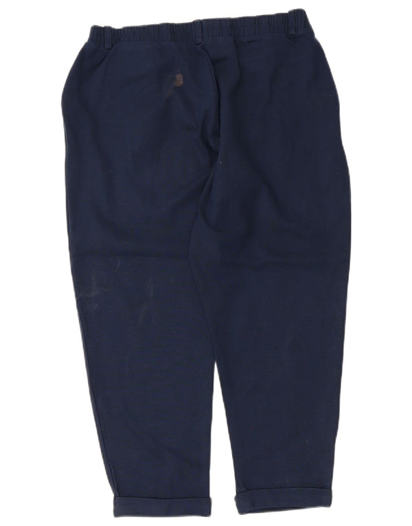 Pantaloni Capri pentru femei Marks & Spencer UK 12 Medium W36 L22 Bleumarin