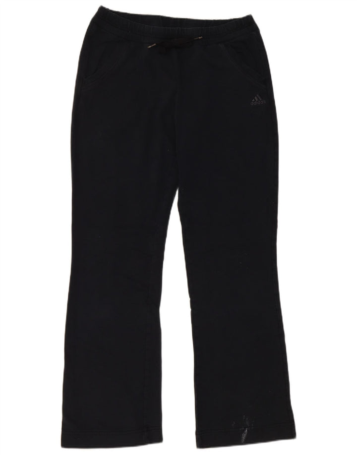 Pantaloni de trening ADIDAS pentru femei UK 12, bumbac mediu negru