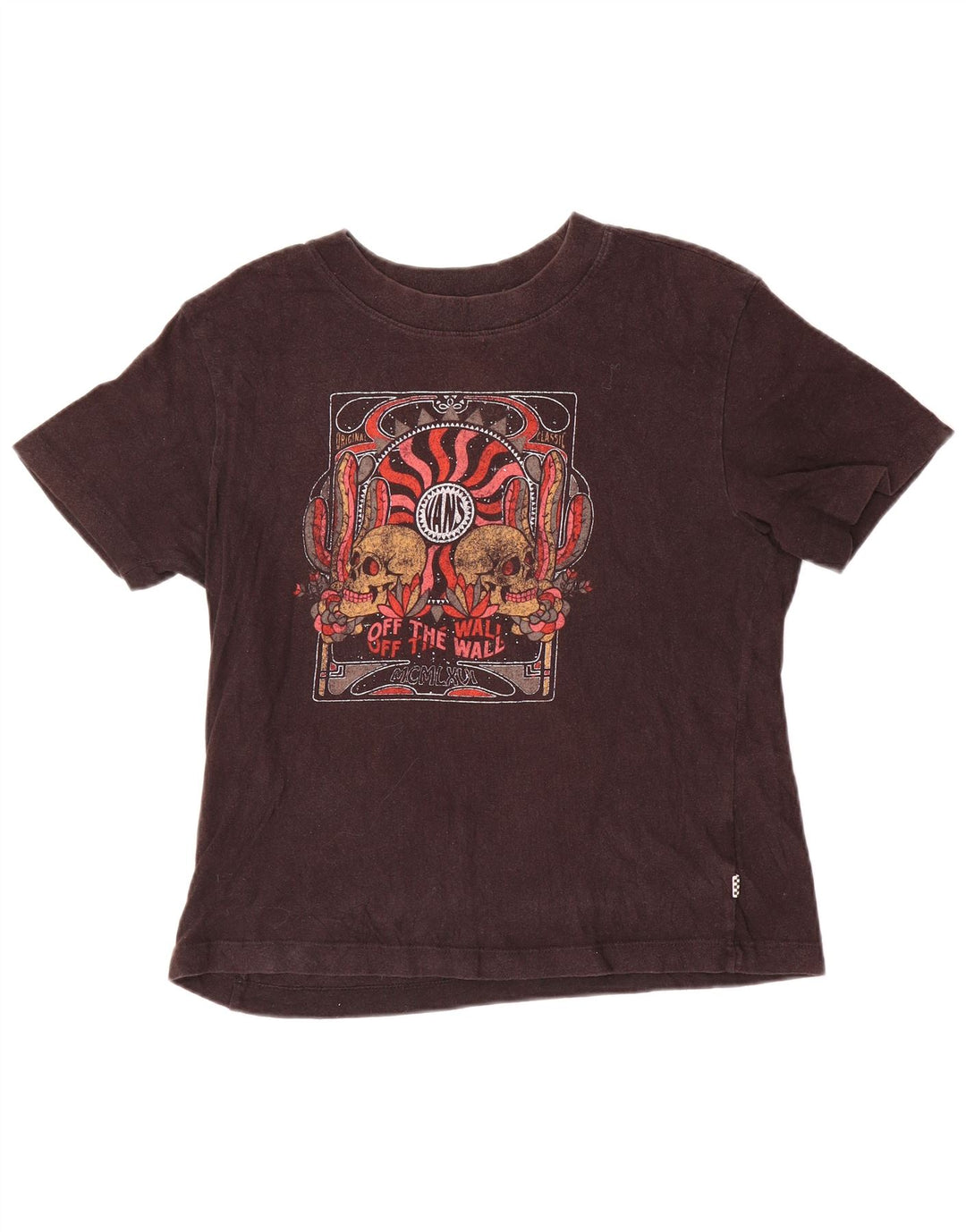 Tricou grafic Vans pentru femei Top UK 14 Medium Black