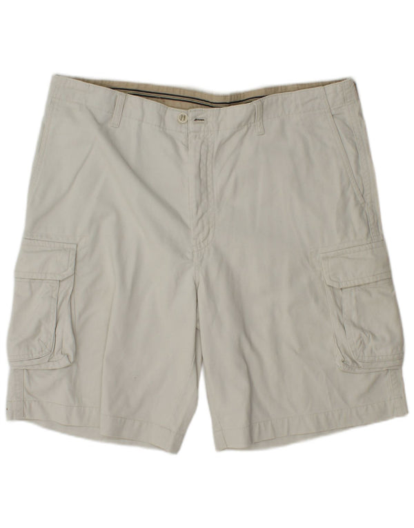 Pantaloni scurți cargo pentru bărbați Izod W38 XL, bumbac alb