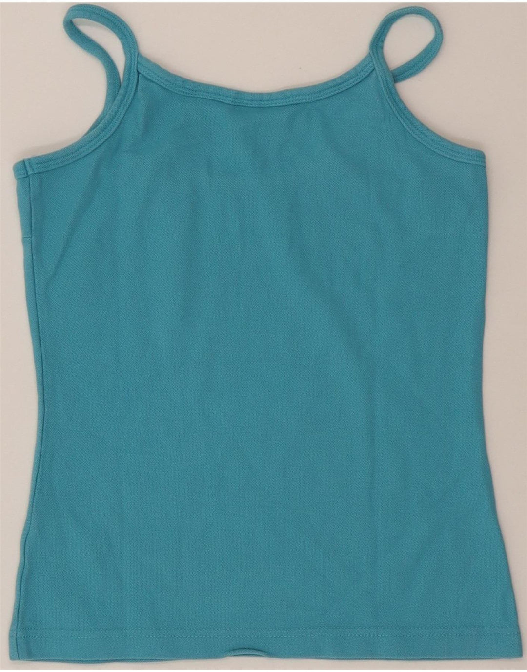 FILA Womens Crop Cami Top UK 12 Medium Blue Cotton Vintage Fila and Second-Hand Fila from Messina Hembry 