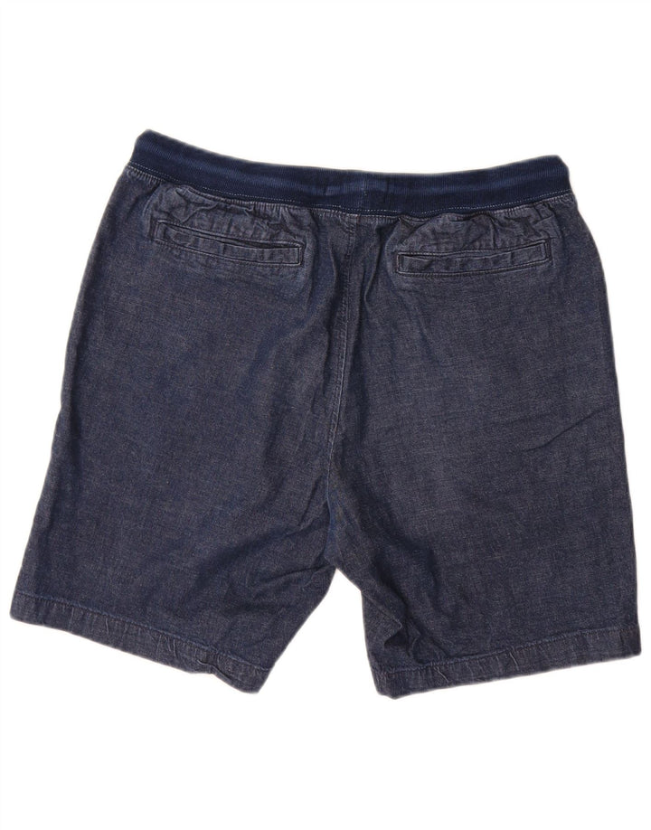 Pantaloni scurti chino pentru bărbați Gap W33, bumbac, albastru bleumarin mediu