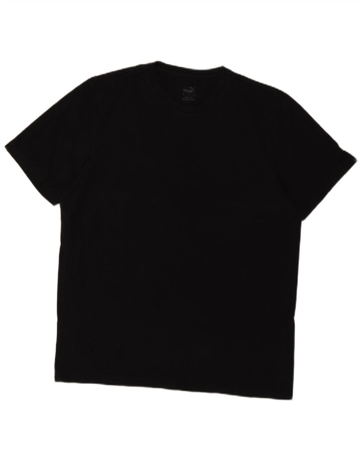 Tricou pentru bărbați Puma Top mare din bumbac negru