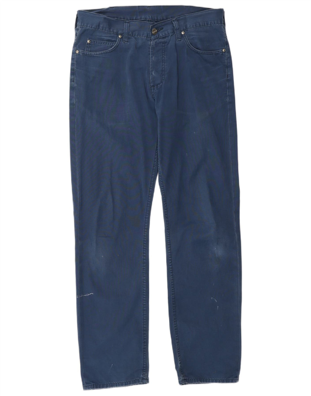 Pantaloni casual drepti pentru bărbați CARHARTT W32 L30 albastru