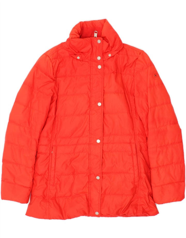 TOMMY HILFIGER Womens Padded Jacket UK 16 Large Red Polyester Vintage Tommy Hilfiger and Second-Hand Tommy Hilfiger from Messina Hembry 