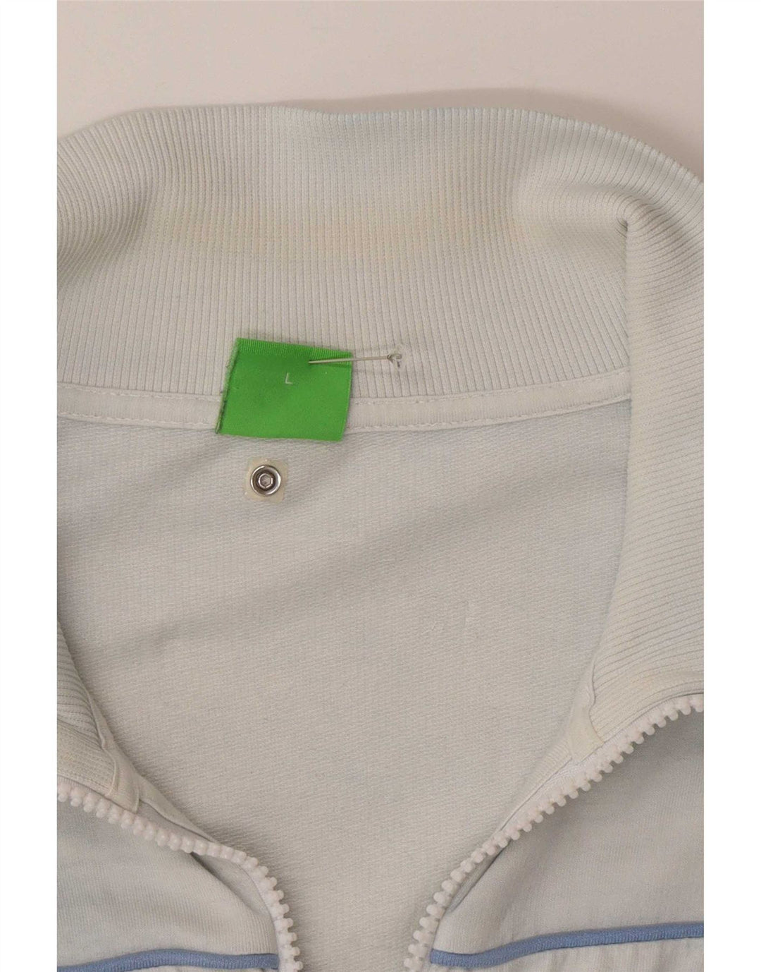 Jachetă de trening pentru bărbați Hugo Boss, mare, albă, bloc de culoare