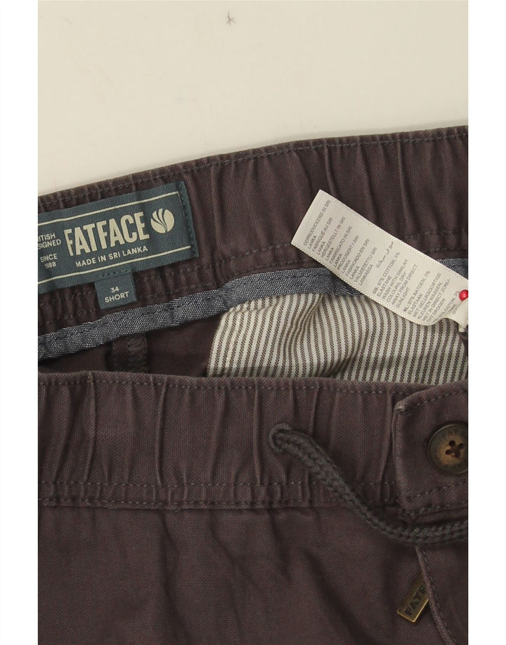 Fat Face Joggeri pentru bărbați Pantaloni cargo W34 L29 bumbac gri