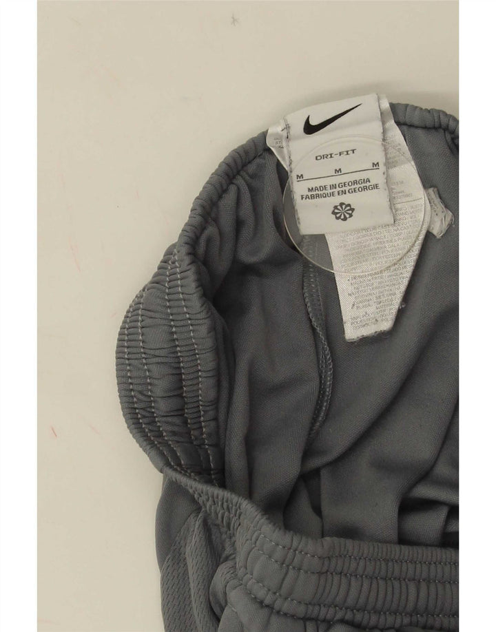 Pantaloni de trening Nike Dri Fit pentru femei UK 14 Medium Gri Poliester