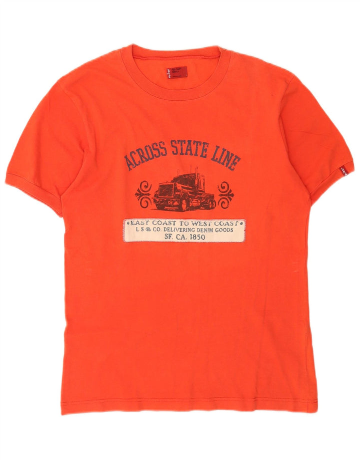 Tricou grafic pentru bărbați Levi's Top mic portocaliu