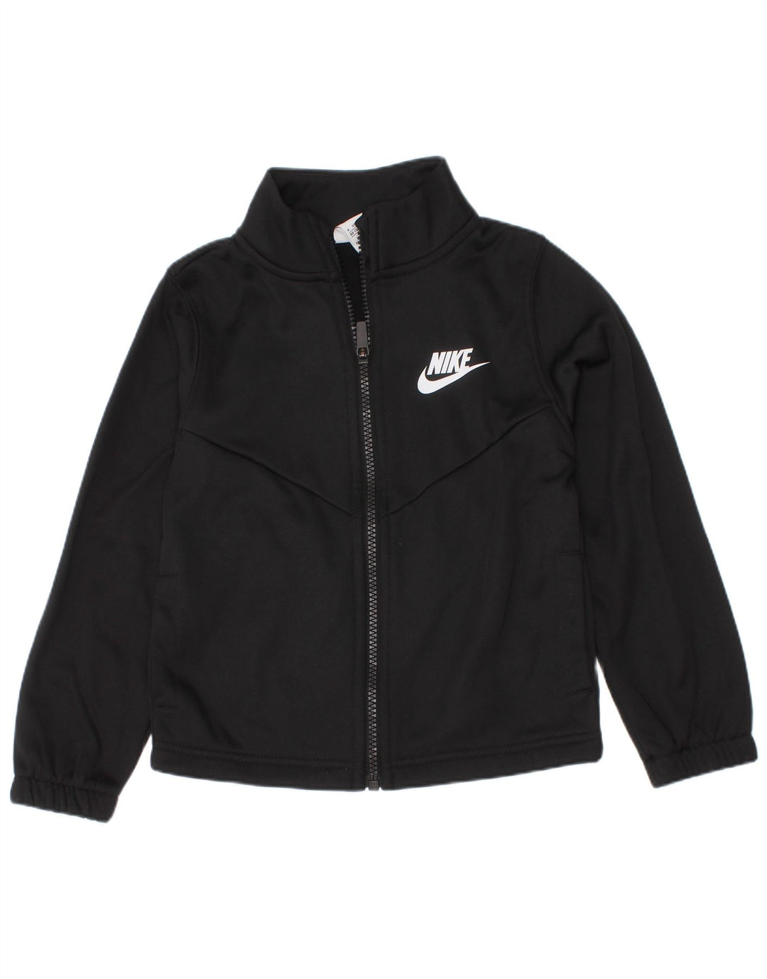 Jachetă de top pentru trening grafic Nike pentru băieți 3-4 ani XS poliester negru