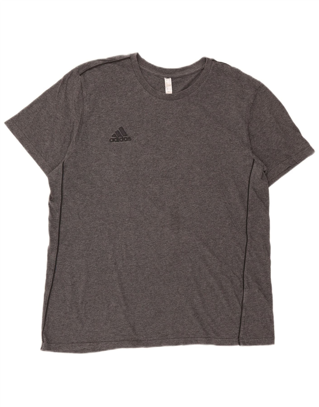 Tricou pentru bărbați Adidas Top mare bumbac gri