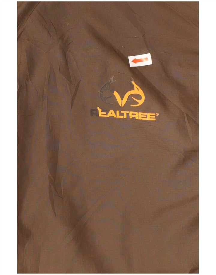 REALTREE Gilet reversibil pentru bărbați IT 54/56 3XL Maro Camuflaj Poliester