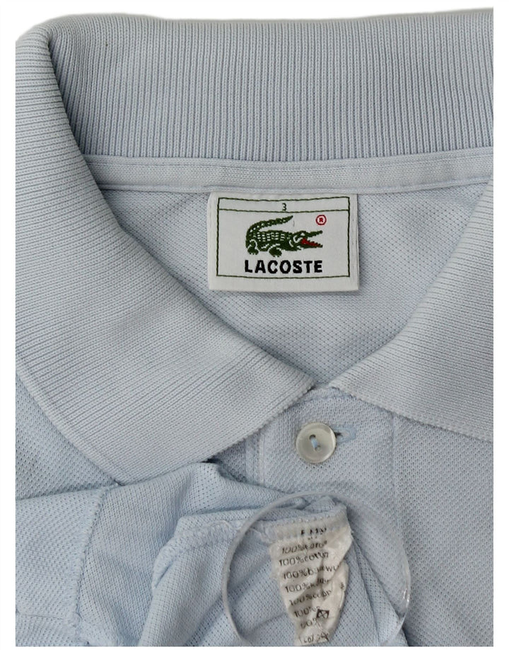 Tricou polo pentru bărbați Lacoste Mărimea 3 Bumbac albastru mic
