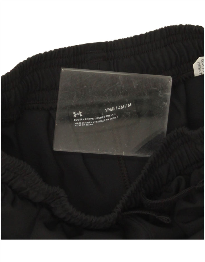 Pantaloni scurți sport Under Armour pentru băieți 9-10 ani poliester negru mediu
